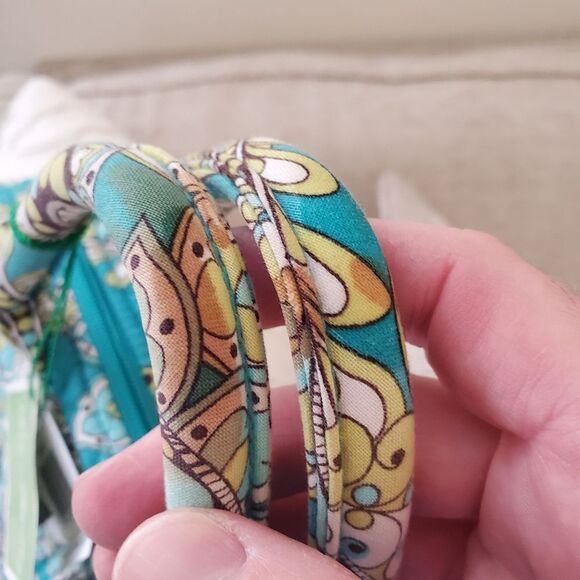 Vera Bradley Vintage Lola Handbag In Peacock Pattern - Picture 11 of 11